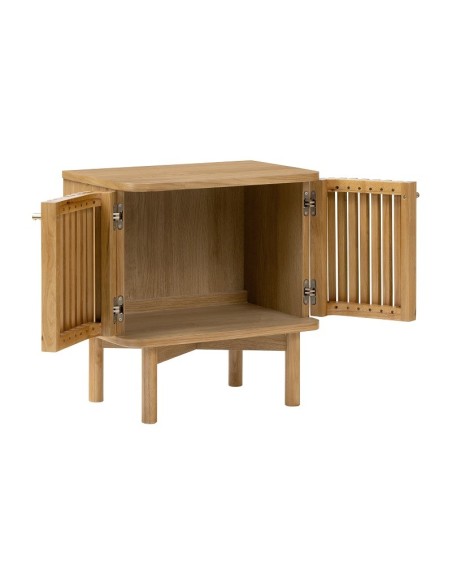 Boardwalk Bedside Locker - Natural Oak
