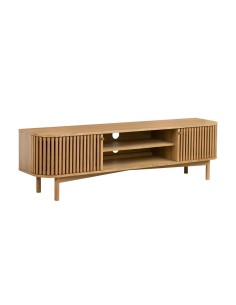 Boardwalk Large TV Unit  - Natural Oak