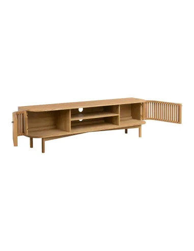 Boardwalk Large TV Unit  - Natural Oak