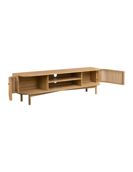 Boardwalk Large TV Unit  - Natural Oak