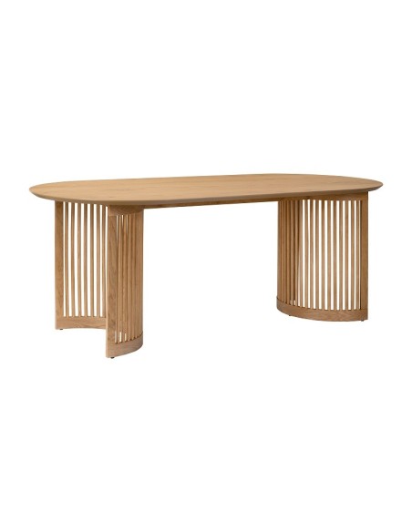 Boardwalk Oval Dining Table - Natural Oak