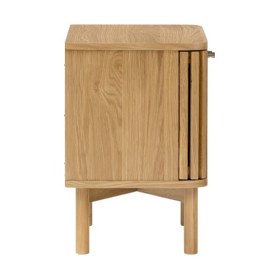 Boardwalk Bedside Locker - Natural Oak