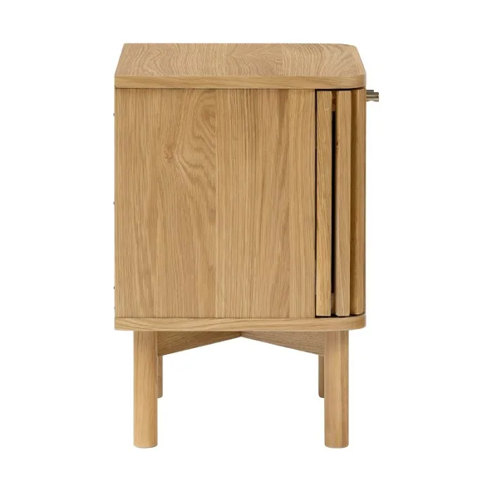 Boardwalk Bedside Locker - Natural Oak