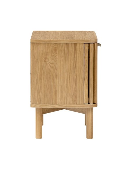 Boardwalk Bedside Locker - Natural Oak