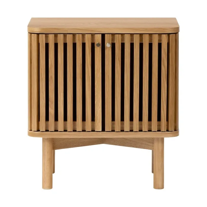 Boardwalk Bedside Locker - Natural Oak