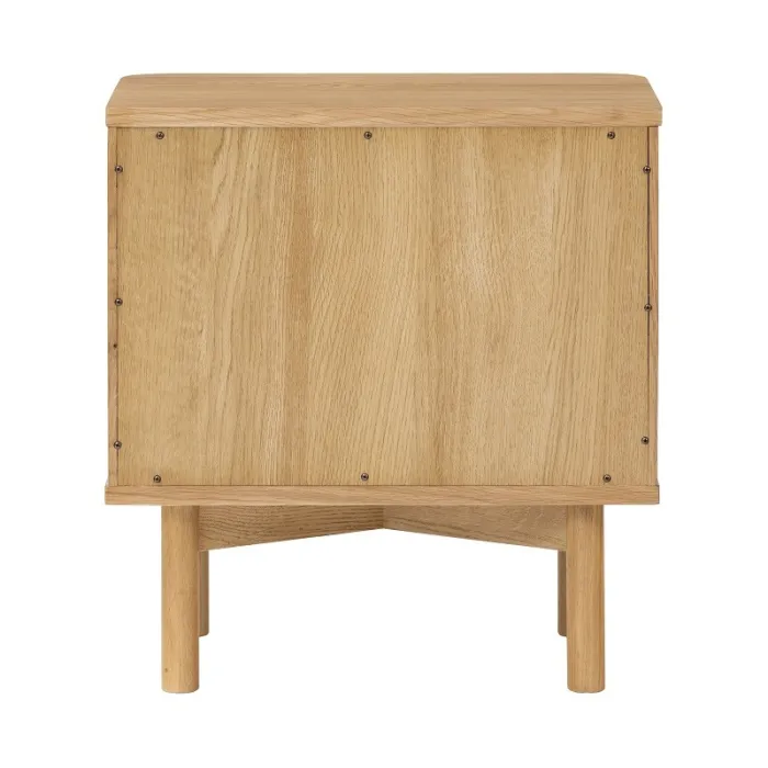 Boardwalk Bedside Locker - Natural Oak