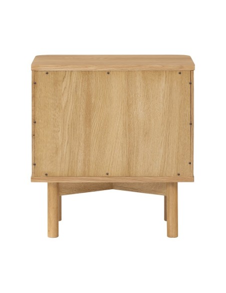 Boardwalk Bedside Locker - Natural Oak