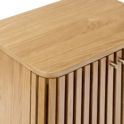 Boardwalk Bedside Locker - Natural Oak
