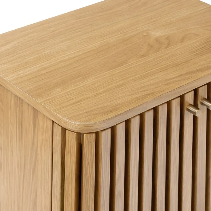 Boardwalk Bedside Locker - Natural Oak