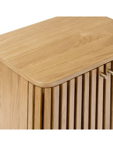 Boardwalk Bedside Locker - Natural Oak