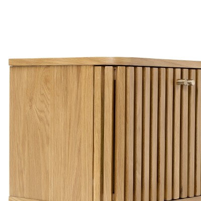 Boardwalk Bedside Locker - Natural Oak