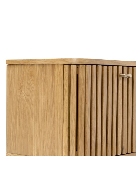 Boardwalk Bedside Locker - Natural Oak