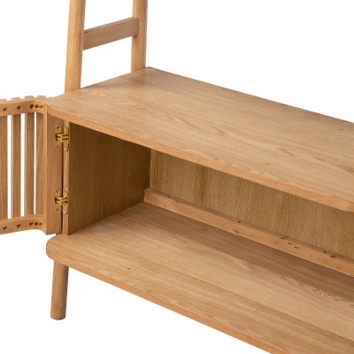 Boardwalk Bookcase - Natural Oak
