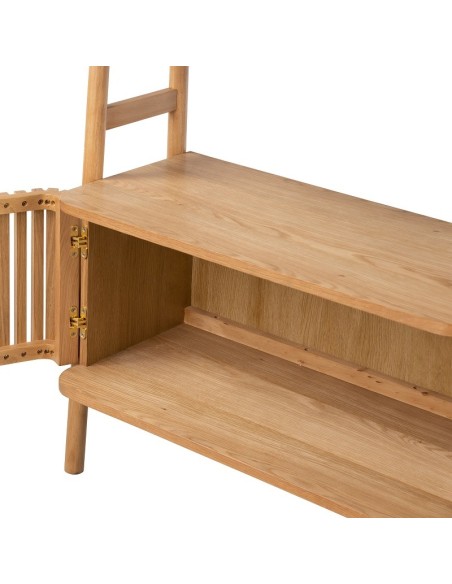 Boardwalk Bookcase - Natural Oak