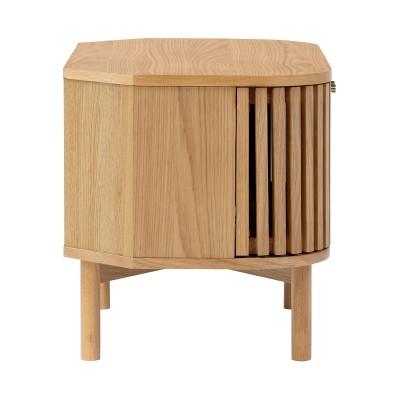 Boardwalk Corner TV Unit - Natural Oak