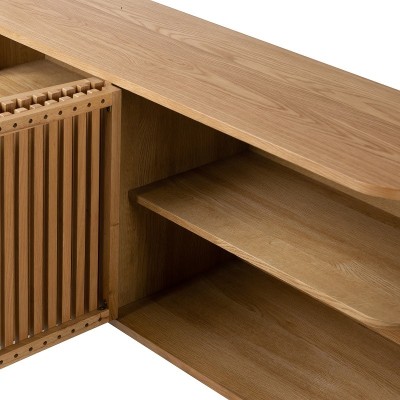 Boardwalk Large Sideboard - Natural Oak