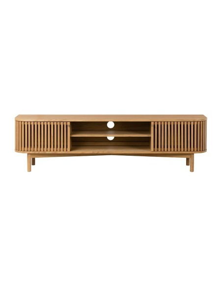 Boardwalk Large TV Unit  - Natural Oak
