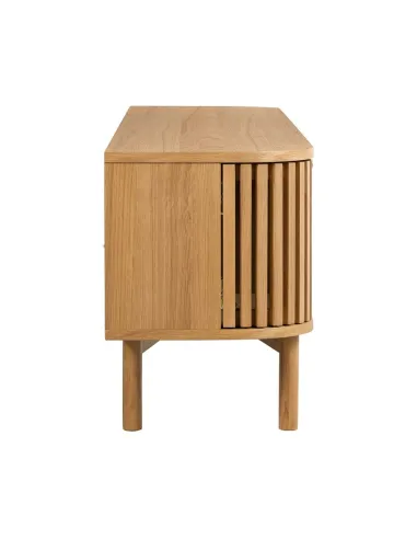 Boardwalk Large TV Unit  - Natural Oak