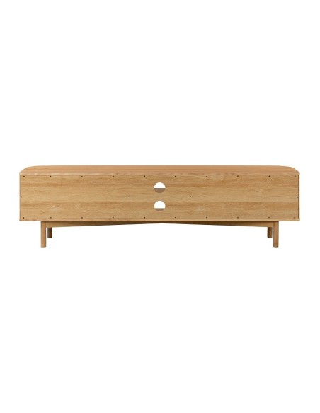 Boardwalk Large TV Unit  - Natural Oak