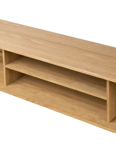 Boardwalk Large TV Unit  - Natural Oak