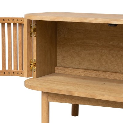 Boardwalk Large TV Unit  - Natural Oak