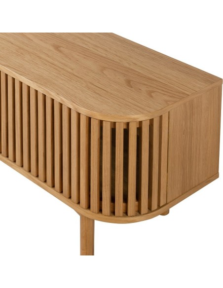 Boardwalk Large TV Unit  - Natural Oak