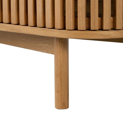 Boardwalk Large TV Unit  - Natural Oak