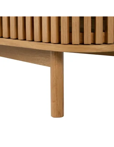 Boardwalk Large TV Unit  - Natural Oak