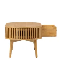 Boardwalk Oval Coffee Table - Natural Oak 2