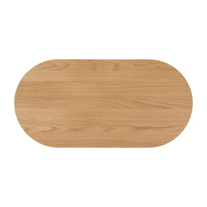 Boardwalk Oval Coffee Table - Natural Oak