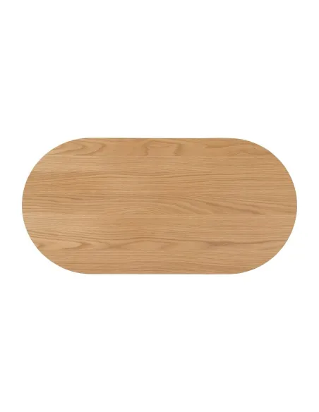 Boardwalk Oval Coffee Table - Natural Oak