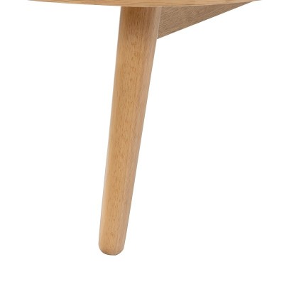 Boardwalk Oval Coffee Table - Natural Oak