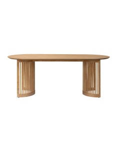 Boardwalk Oval Dining Table - Natural Oak 2