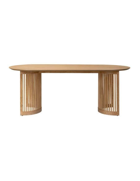 Boardwalk Oval Dining Table - Natural Oak