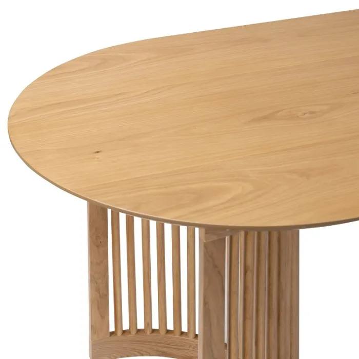 Boardwalk Oval Dining Table - Natural Oak