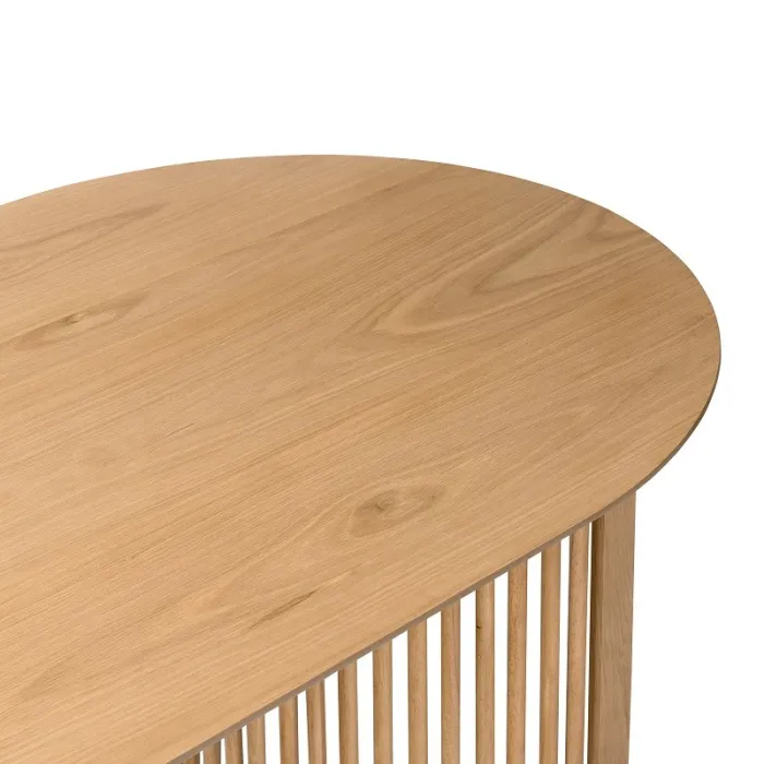 Boardwalk Oval Dining Table - Natural Oak