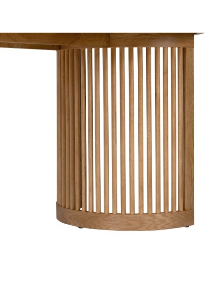 Boardwalk Oval Dining Table - Natural Oak