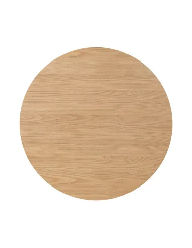 Boardwalk Round Coffee Table  - Natural Oak