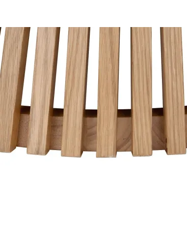 Boardwalk Round Coffee Table  - Natural Oak