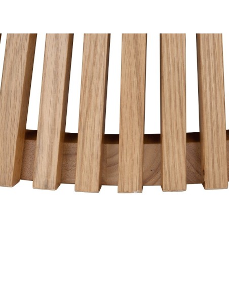 Boardwalk Round Coffee Table  - Natural Oak