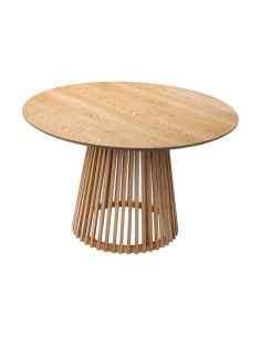 Boardwalk Round Dining Table - Natural Oak 2