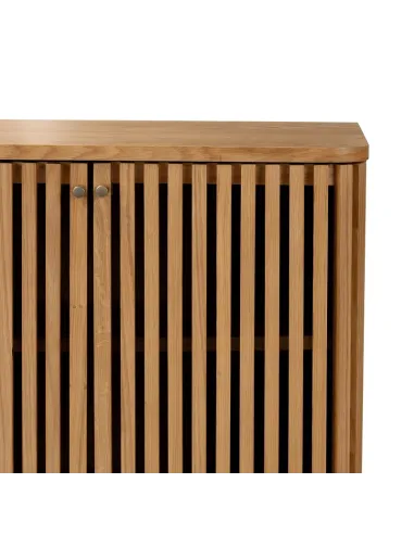 Boardwalk Shoe Cabinet - Natural Oak