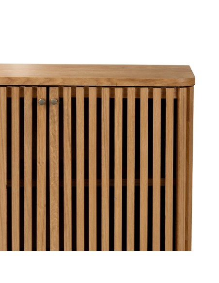 Boardwalk Shoe Cabinet - Natural Oak