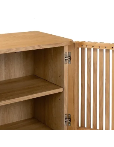 Boardwalk Shoe Cabinet - Natural Oak