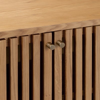 Boardwalk Shoe Cabinet - Natural Oak