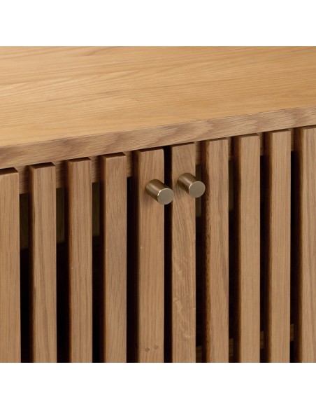 Boardwalk Shoe Cabinet - Natural Oak