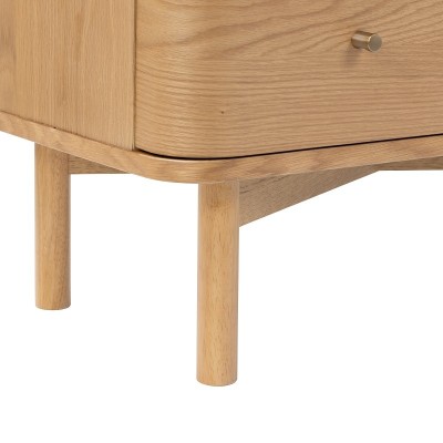 Boardwalk Shoe Cabinet - Natural Oak