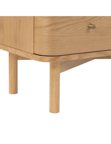 Boardwalk Shoe Cabinet - Natural Oak