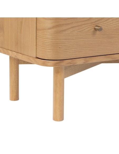 Boardwalk Shoe Cabinet - Natural Oak