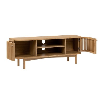 Boardwalk Small TV Unit - Natural Oak